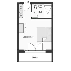 Bild 3 von 3 der Galerie "Zimmer 20"