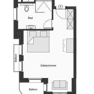 Bild 3 von 3 der Galerie "Zimmer 21"