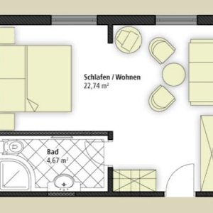 Bild 5 von 5 der Galerie "Zimmer 4"