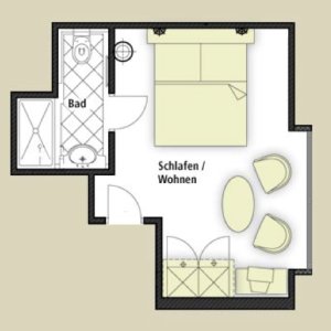 Bild 3 von 3 der Galerie "Zimmer 8"